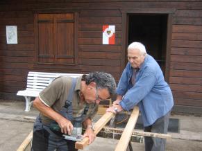 Neue Terrasse am Bürgertreff fertiggstellt