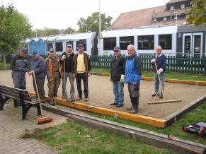Der Endspurt ist eingeläutet 2020er Projekt der Ehrenamtsgruppe vor dem Abschluss
