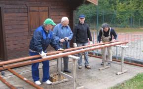 Jetzt gehts an die Endmontage