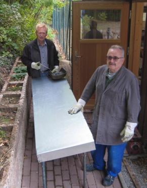 Jetzt gehts an die Endmontage