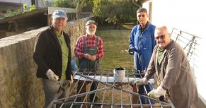 Arbeiten und Geburtstag feiern