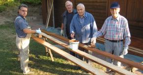 Arbeiten und Geburtstag feiern