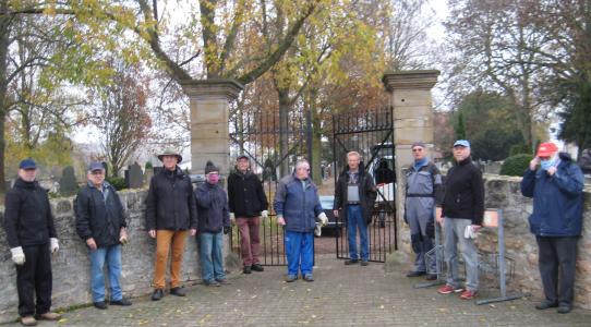 Sanierung des Friedhoftores abgeschlossen