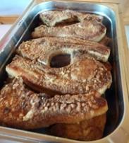 Koteletts zum Sommerfest der Volontäre