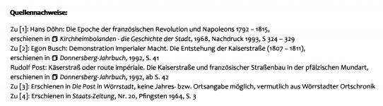 Das Stein-Kreuz an der „Rot Brick“ in Albig und die Grand Route Imperiale Paris-Mainz