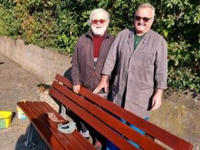 Sanierungsprogramm für die Sitz- und Ruhebänke fortgeführt