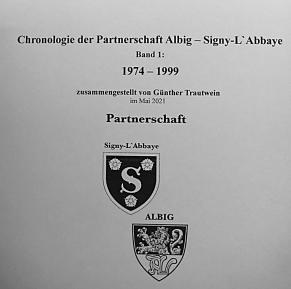 Chronologie der Partnerschaft Albig-Signy-L`Abbaye