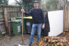 Auf dem Friedhof waren umfangreiche Laubarbeiten vor dem Totensonntag notwendig