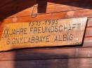 „Volontäre für Albig“ pflegen Symbole der Partnerschaft Albig/Signy-L&#039;Abbaye
