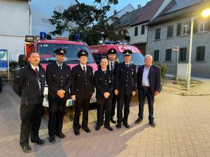 Auf dem Bild von links nach rechts: Ronnie Madarasz, Björn Mann, Andre Hungerbühler, Alexander Schlosser, Alexander Philipp, Stephan Trautwein, Hans-Jürgen Fischer