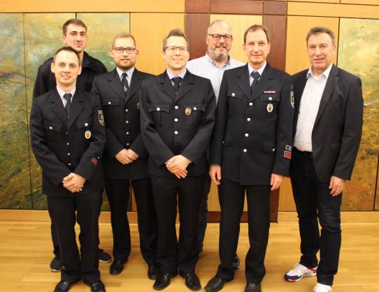 Verleihung von Feuerwehrehrzeichen