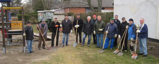 Sand auf den Spielplätzen aus hygienischen Gründen ausgetauscht 