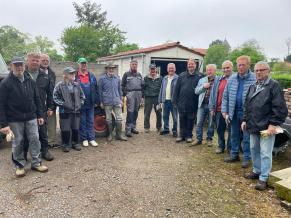 Gruppenbild der Volontäre für Albig