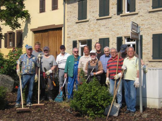 Volontäre im Einsatz