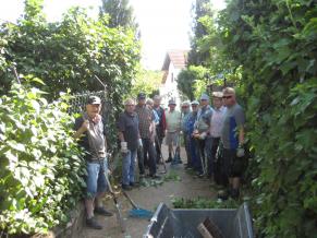 Volontäre im Einsatz