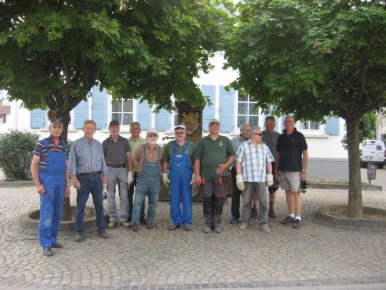 Volontäre im Einsatz