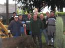 „Volontäre für Albig“ - Pflegearbeiten vor Allerheiligen
