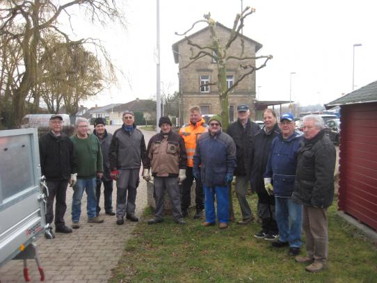 Volontäre im Einsatz