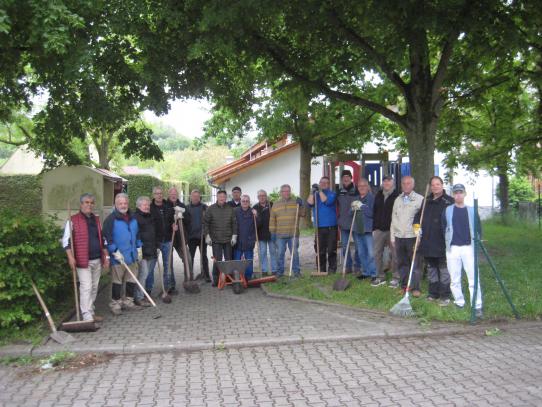 Volontäre im Einsatz