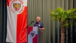 Es wurde viel über die Arbeit der Volontäre referiert