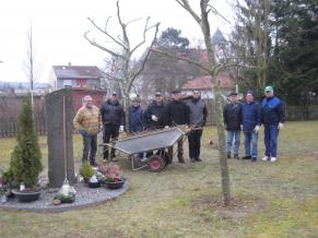 Die Volontäre sind wieder fleißig