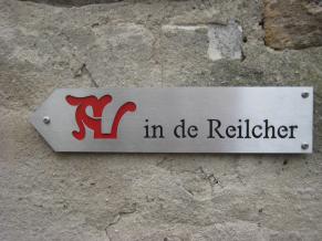 Schild der Reilchenroute