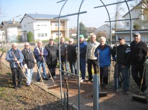 Volontäre bei der Arbeit