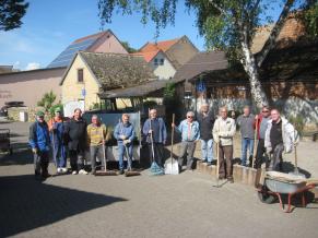 Volontäre bei der Arbeit