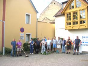 Volontäre im Einsatz