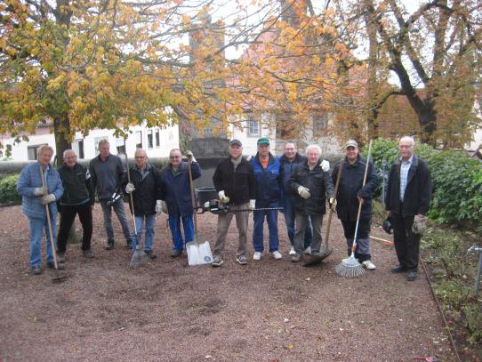 Arbeitende Volontäre