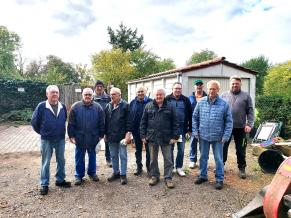 Gruppenbild der Volontäre