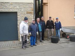 Volontäre im Einsatz