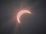 Sonnenfinsternis in Albig